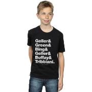 T-shirt enfant Friends Surnames Text