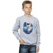 Sweat-shirt enfant Marvel Iron Man Distressed Head