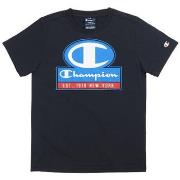 T-shirt enfant Champion TEE-SHIRT CREWNECK - Noir - 12 ans