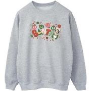 Sweat-shirt Elf Santa Fa La La