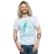 T-shirt Dc Comics Aquaman Aqua Logo