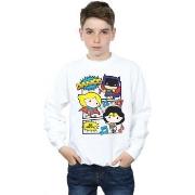 Sweat-shirt enfant Dc Comics Chibi Super Friends Dance