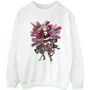 Sweat-shirt Dc Comics Harley Quinn Hyenas