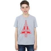 T-shirt enfant Disney Frozen Christmas Tree