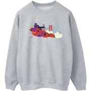 Sweat-shirt Disney Big Hero 6 Baymax Hiro Bridge