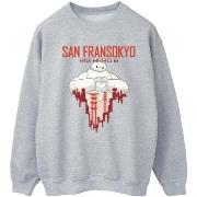 Sweat-shirt Disney Big Hero 6 San Fransokyo