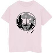 T-shirt Disney Obi-Wan Kenobi Fractured Logos