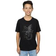 T-shirt enfant Harry Potter Dragon Line Art