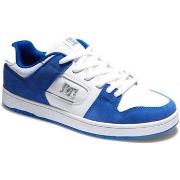 Chaussures de Skate DC Shoes MANTECA 4S blue white