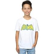 T-shirt enfant Dc Comics Batman Crackle Logo