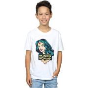 T-shirt enfant Dc Comics Wonder Woman Head