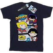 T-shirt enfant Dc Comics Chibi Super Friends Dance