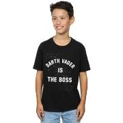 T-shirt enfant Disney Darth Vader The Boss