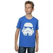 T-shirt enfant Disney Christmas Stormtrooper Helmet