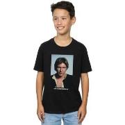 T-shirt enfant Disney Han Solo May The Force