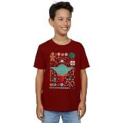 T-shirt enfant Disney Yoda Christmas