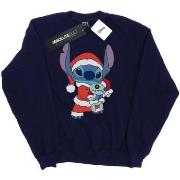 Sweat-shirt Disney Lilo And Stitch Stitch Christmas