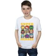 T-shirt enfant Marvel Kawaii Super Heroes