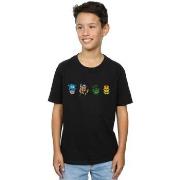 T-shirt enfant Marvel Avengers Comic Heads