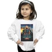 Sweat-shirt enfant Marvel Captain Movie Starforce Poster