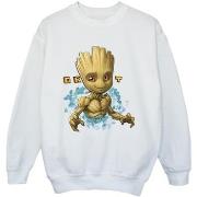 Sweat-shirt enfant Guardians Of The Galaxy Groot Flowers