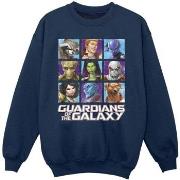 Sweat-shirt enfant Guardians Of The Galaxy Character Squares