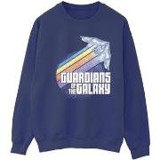 Sweat-shirt Guardians Of The Galaxy Badge Rocket