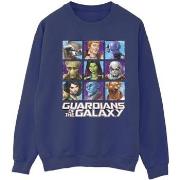 Sweat-shirt Guardians Of The Galaxy Character Squares