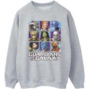 Sweat-shirt Guardians Of The Galaxy Character Squares