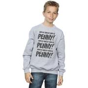 Sweat-shirt enfant The Big Bang Theory Sheldon Knock Knock Penny