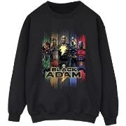 Sweat-shirt Dc Comics Black Adam JSA Complete Group