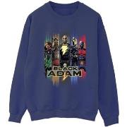 Sweat-shirt Dc Comics Black Adam JSA Complete Group