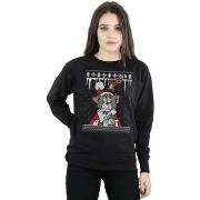 Sweat-shirt Dessins Animés Christmas Fair Isle