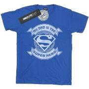 T-shirt enfant Dc Comics My Dad The Superhero