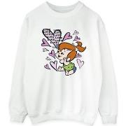 Sweat-shirt The Flintstones Love Love Love