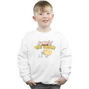 Sweat-shirt enfant Animaniacs Pinky And The Brain Cheese Head