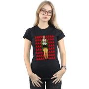 T-shirt Elf Buddy Santa Scream