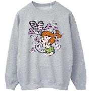 Sweat-shirt The Flintstones Pebbles Love Love Love