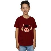 T-shirt enfant Disney Lion King Pumba Face