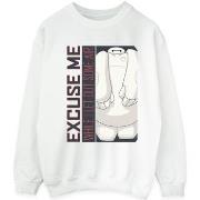 Sweat-shirt Disney Big Hero 6 Excuse Me Some Air