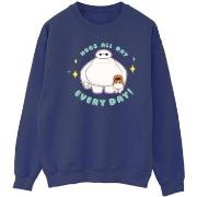 Sweat-shirt Disney Big Hero 6 Baymax Hugs Everyday