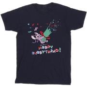T-shirt enfant Disney Lilo And Stitch Angel Merry Everything