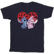 T-shirt enfant Disney Lilo Stitch Hearts