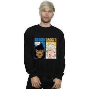 Sweat-shirt Marvel Cloak And Dagger Comic Panels