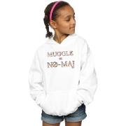 Sweat-shirt enfant Fantastic Beasts No Muggle No Maj