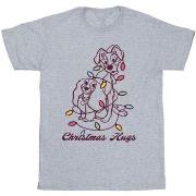 T-shirt enfant Disney Lady And The Trump Christmas Hugs