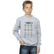 Sweat-shirt enfant Dc Comics The Many Moods Of The Joker