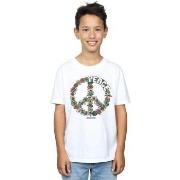 T-shirt enfant Woodstock Floral Peace