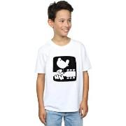 T-shirt enfant Woodstock Guitar Logo