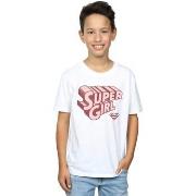 T-shirt enfant Dc Comics Supergirl Retro Logo